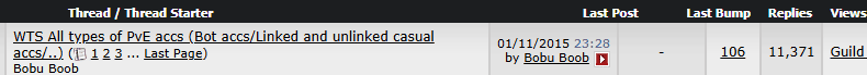 My first EPVP thread in 2012