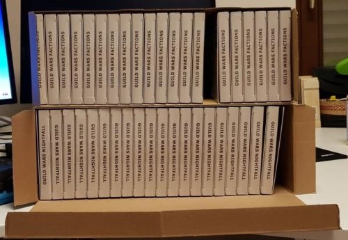 Bulk delivery of Guild Wars Factions boxes