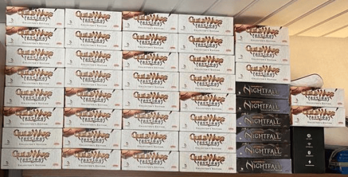 Collector's Edition boxes stacked